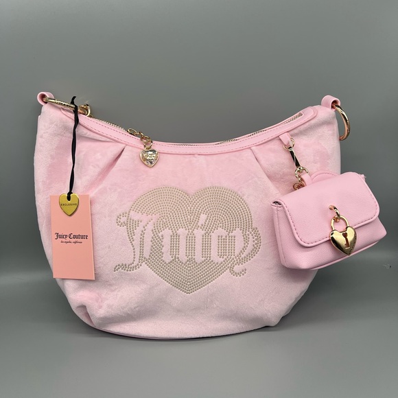 Juicy Couture Handbags - Juicy couture queen couture hobo purse Color
